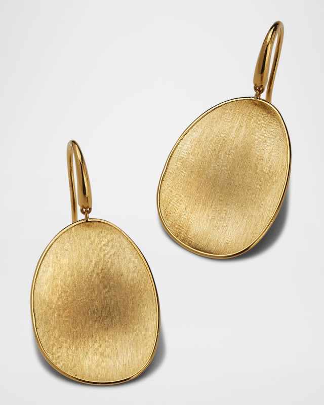 Lunaria 18K Gold Drop Earrings
